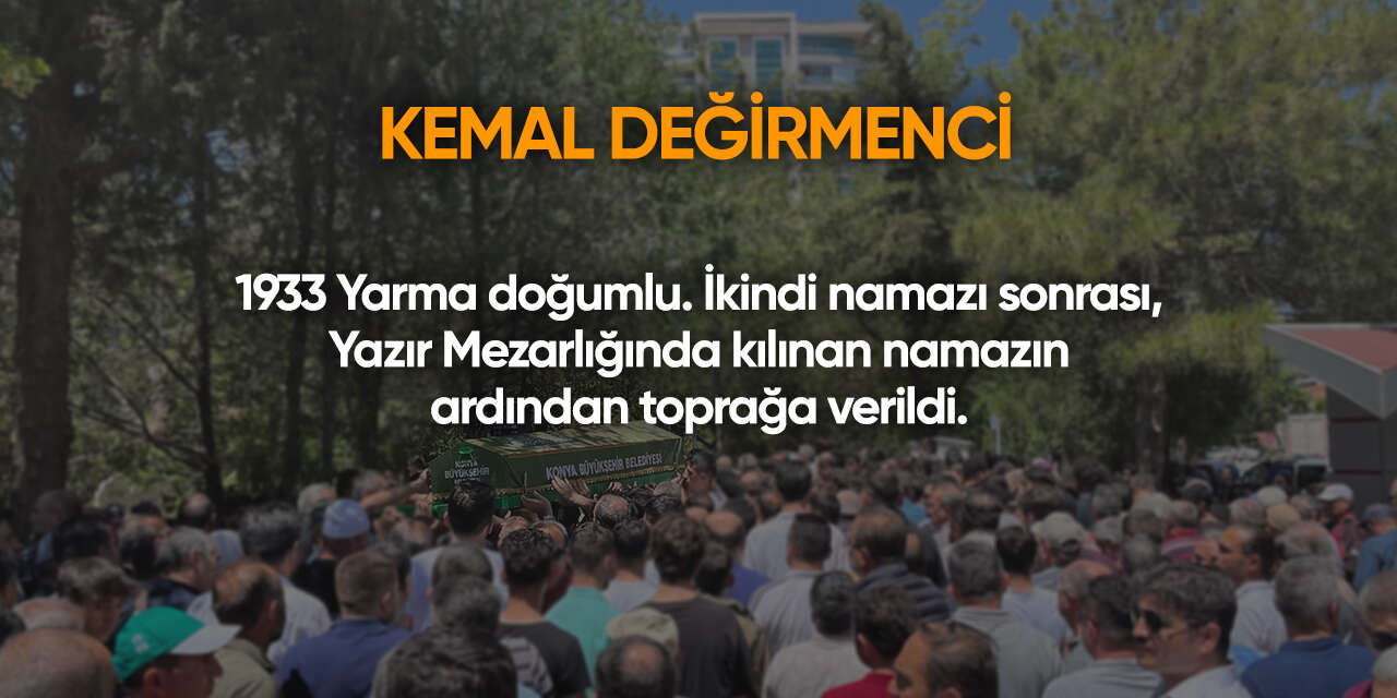 Konya'da bugün vefat edenler | 7 Nisan 2026 4